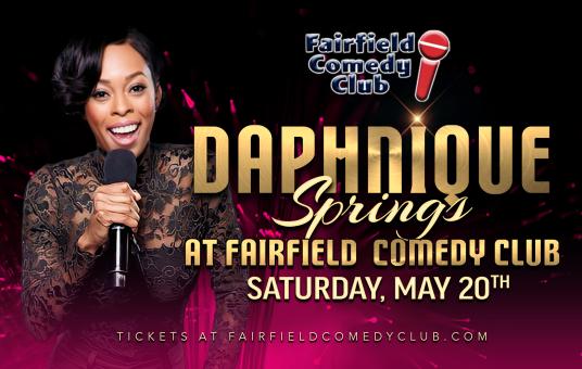 Daphnique Springs at Fairfield Comedy Club