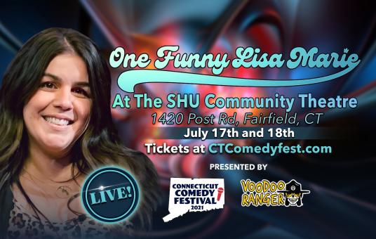One Funny Lisa Marie at The SHU Community Theatre
