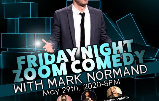 Friday Night Zoom Comedy with Mark Normand