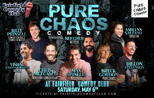 Pure Chaos Comedy ft. Maximilian Spinelli, Chris Metcalfe, Breck Gordon and more! 
