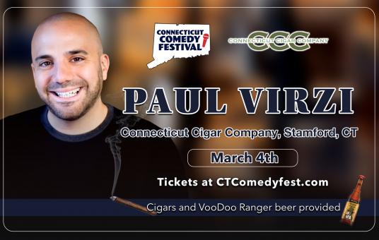 Cigars, Beer, and Comedy with Paul Virzi