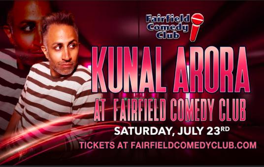 Kunal Arora at Fairfield Comedy Club