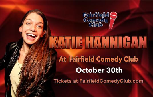 Katie Hannigan at The Fairfield Comedy Club