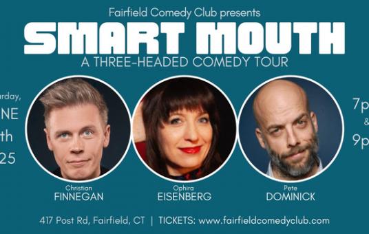 Smart Mouth Comedy Tour ft. Christian Finnegan, Ophira Eisenberg, Pete Dominick
